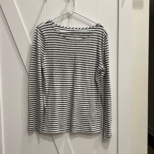J Crew long sleeve striped shirt